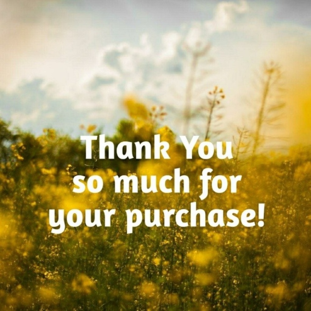 Thank you so much for your purchase!